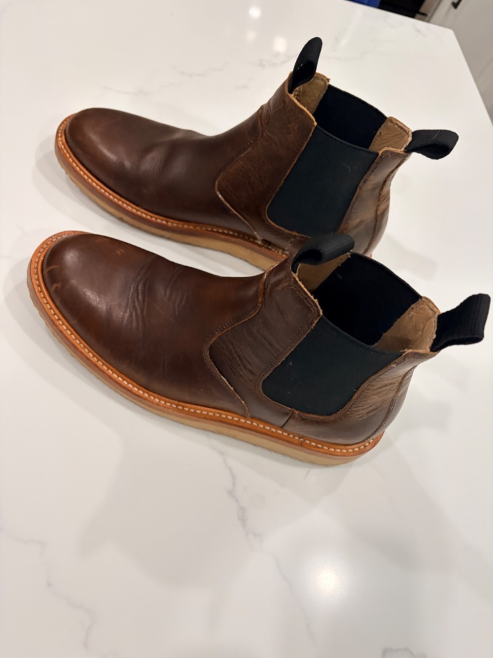 Rhodes Work Wedge Chelsea Boots - Picture 5 of 6